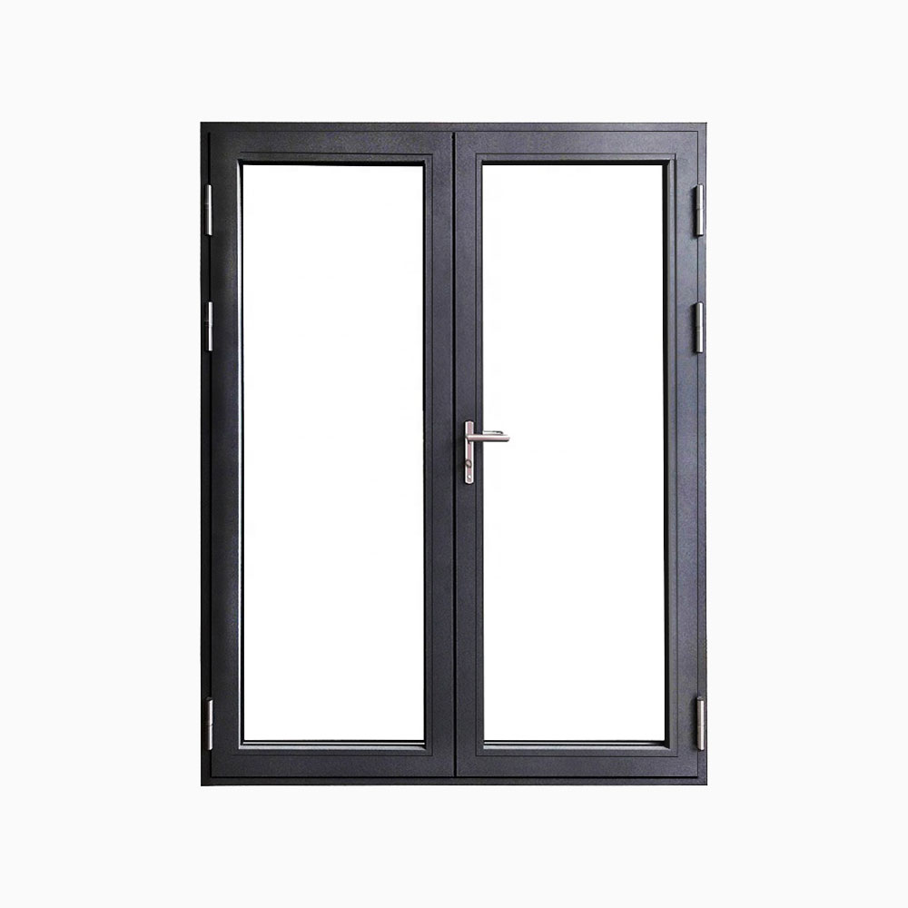aluminium hinged door
