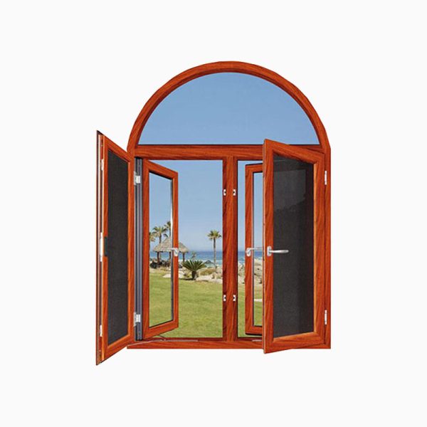 arched upvc casement windows
